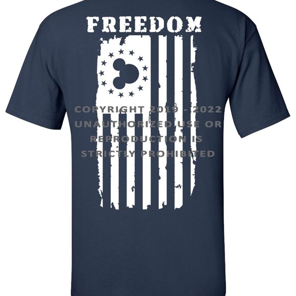 Mouse Ears America Freedom Flag T-Shirt - Family Vacation Shirt - Picture 9 of 14